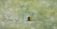 Sempre diritto, oil, graphite on canvas, 62x122cm,2008
