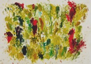 Untitled, olio, graphite on paper, 61x68, 2010